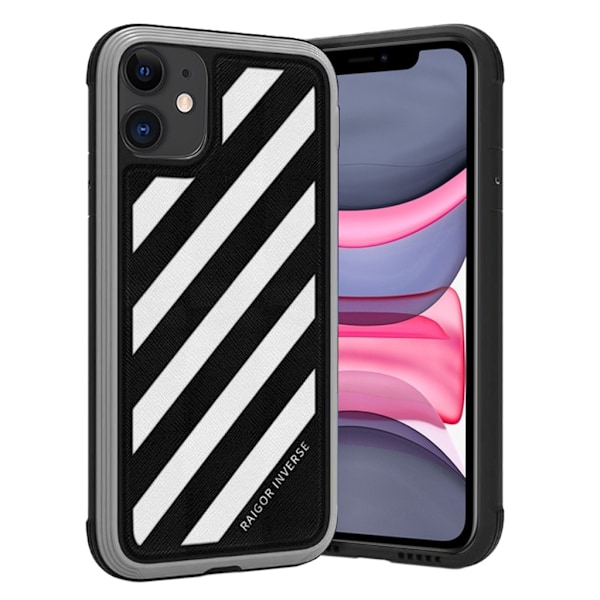 Raigor Inverse RYDER -suoja iPhone 11:lle - Musta Black