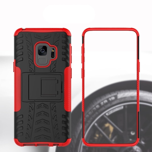 Samsung Galaxy S9 Plus kestävä suojakuori - Punainen Red