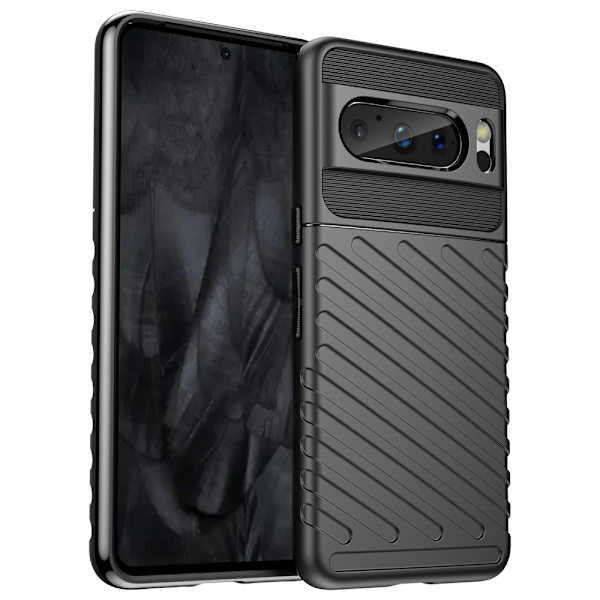 Thunder Google Pixel 8 Pro Etui - Svart Black