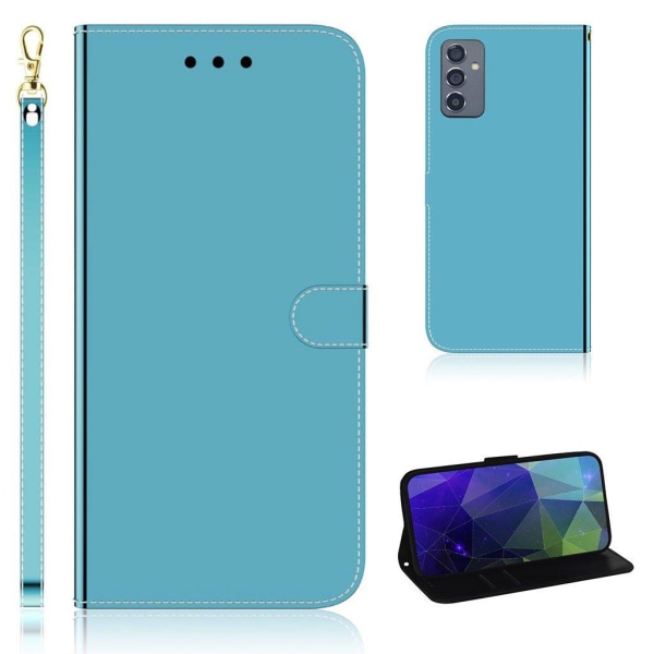 Mirror Samsung Galaxy A82 5G Flip Etui - Blå Blue