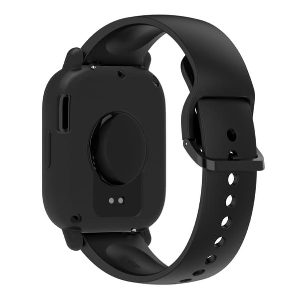Xiaomi Redmi Watch 5 Lite Urkasse Blødt silikoneurcover - Sort Black