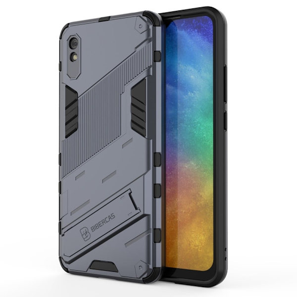 Støtsikkert hybriddeksel for Xiaomi Redmi 9A - Mørkeblå Blue