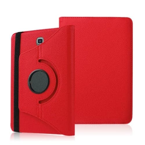 Borelius Samsung Galaxy Tab S2 8.0 Lær Etui - Rød Red