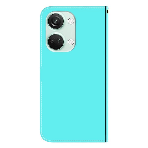 Mirror OnePlus Ace 2v / Nord 3 Flippetui - Cyan Green