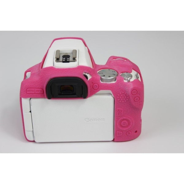 Canon EOS 200D II silikone etui - Rose Pink