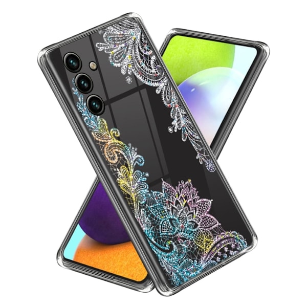 Deco Samsung Galaxy A54 Suojakotelo - Lace Mandala Multicolor