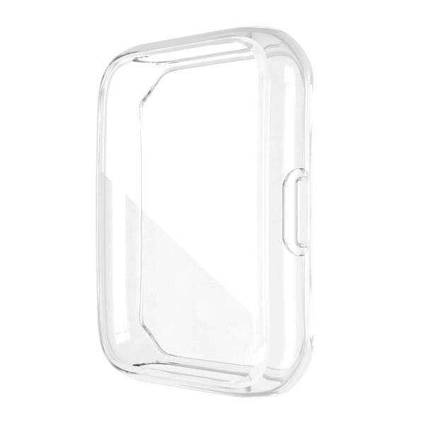 Huawei Watch Fit 2 electroplated cover with screen protector - Transparent Transparent