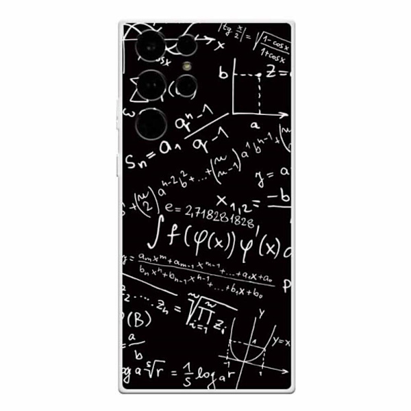 Deco Samsung Galaxy S23 Ultra skal - Matematisk Formel Svart