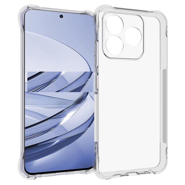 Erittäin ohut läpinäkyvä kotelo ZTE Axon 60 Transparent