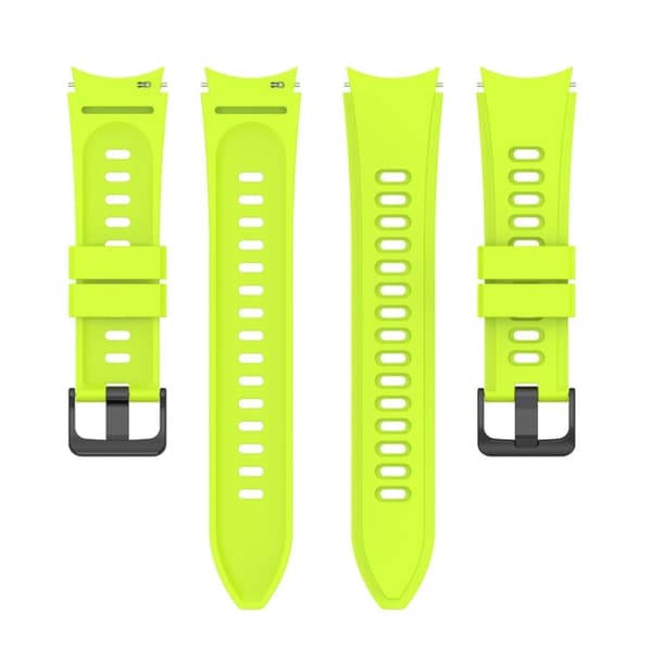 20 mm klokkerem i silikon til Samsung-klokke - Lime Green