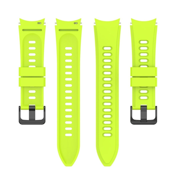 20 mm silikone-urrem til Samsung-ur - Lime Green