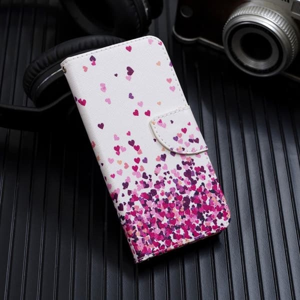 Wonderland Samsung Galaxy A60  etui - Hjerter Pink
