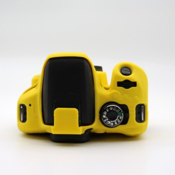 Canon EOS 800D blød silikone beskyttende etui - Gul Yellow
