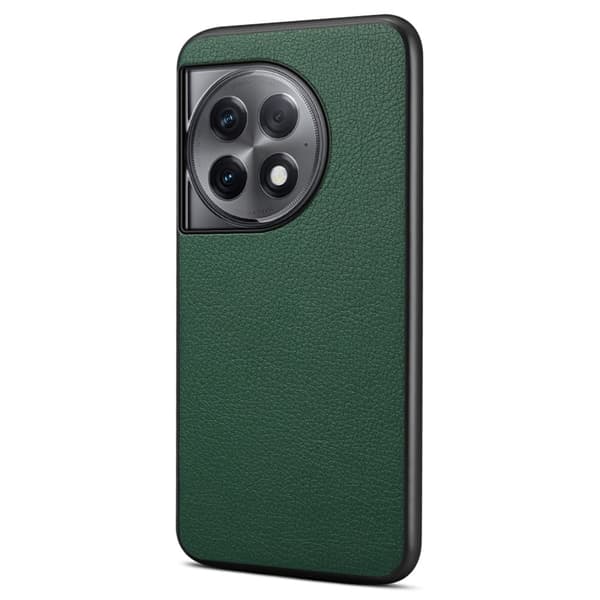 Matt og elegant OnePlus Ace 2 Pro-deksel med struktur - Grønn Green