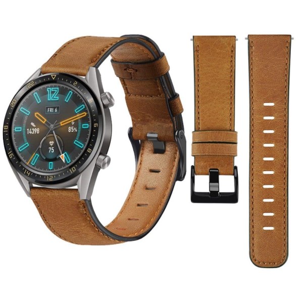 22mm Huawei Watch GT 2 46mm / Samsung Galaxy Watch (46mm) / Gear Brown