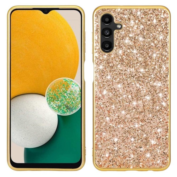 Glitter Samsung Galaxy A34 5G skal - Guld Guld