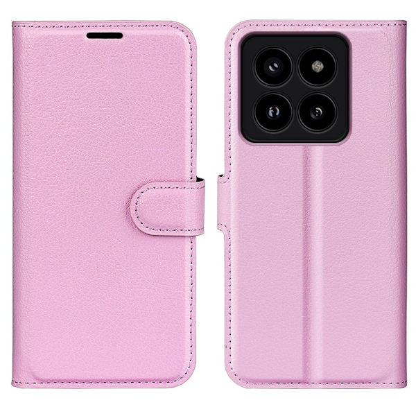 Classic Xiaomi 14 Pro flipfodral - Rosa Rosa