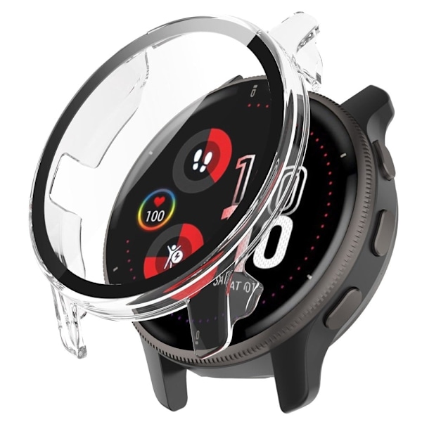 Garmin Venu 2 Plus cover with tempered glass screen protector - Transparent Transparent