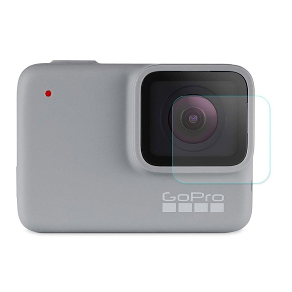 HAT PRINCE GoPro HERO7 Vit/Silver 9H skärmskydd av härdat glas Transparent