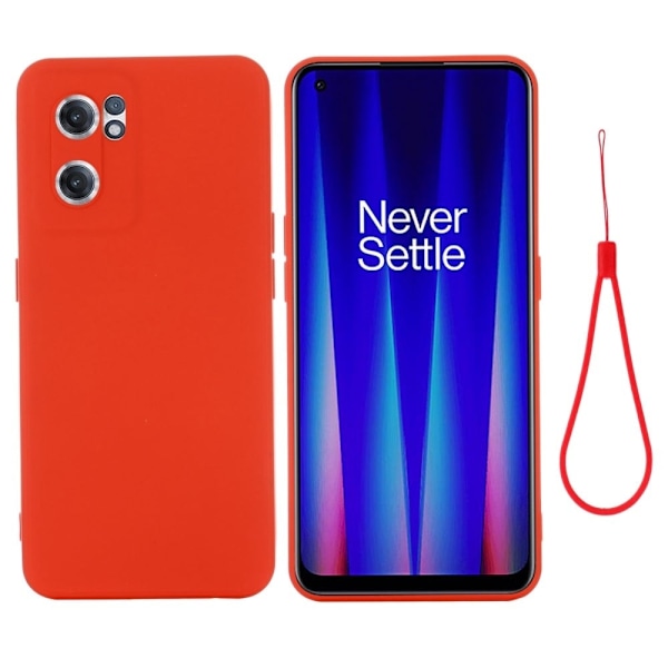 Matta nestesilikoninen kuori OnePlus Nord CE 2 5G - Punainen Red