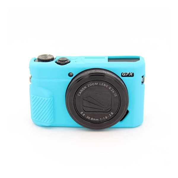 Canon PowerShot G7X MarkII blød silikone beskyttende etui - blå Blue
