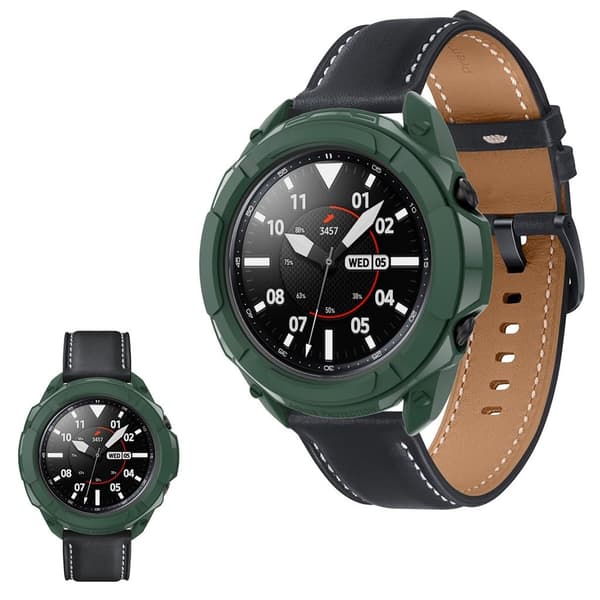 Samsung Galaxy Watch 3 (41mm) rustning TPU-ramme - Grøn Green