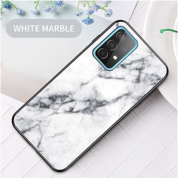 Fantasy Marble Samsung Galaxy A52 5G kotelot - [Patteri/Color] White