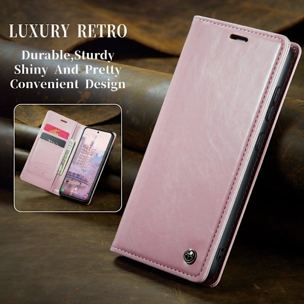 CaseMe Samsung Galaxy S23 Smooth Fodral - Rosa Rosa