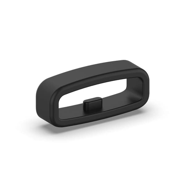 18 mm universal remögla i silikon - Svart Svart