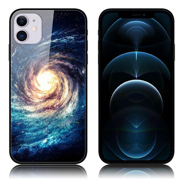 Fantasy iPhone 12 Pro / iPhone 12 skal - Stjärna Och Moln multifärg