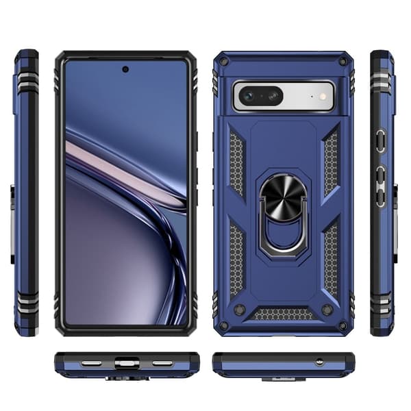 Bofink Combat Google Pixel 7a Fodral - Blå Blå