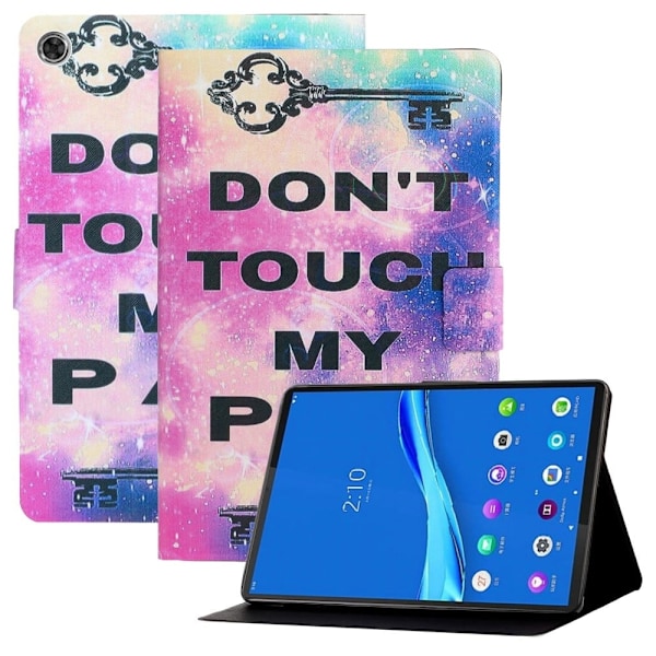 Samsung Galaxy Tab A8 10.5 (2021) viileä kuvio nahkakotelo - Älä Koske Minun Pad Multicolor
