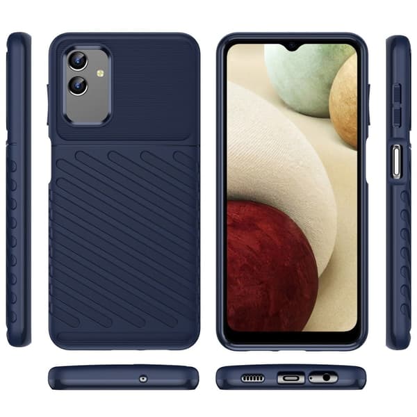 Thunder Samsung Galaxy M13 5G Suojakotelo - Sininen Blue