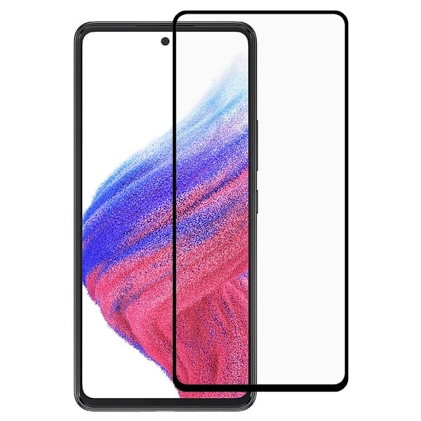 Samsung Galaxy A53 5G kosketusherkkä ja temperoitu suojalasi Transparent