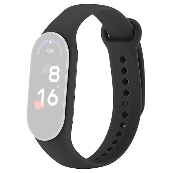 Xiaomi Mi Band 7 / 6 / 5 kellon hihna - Musta Black
