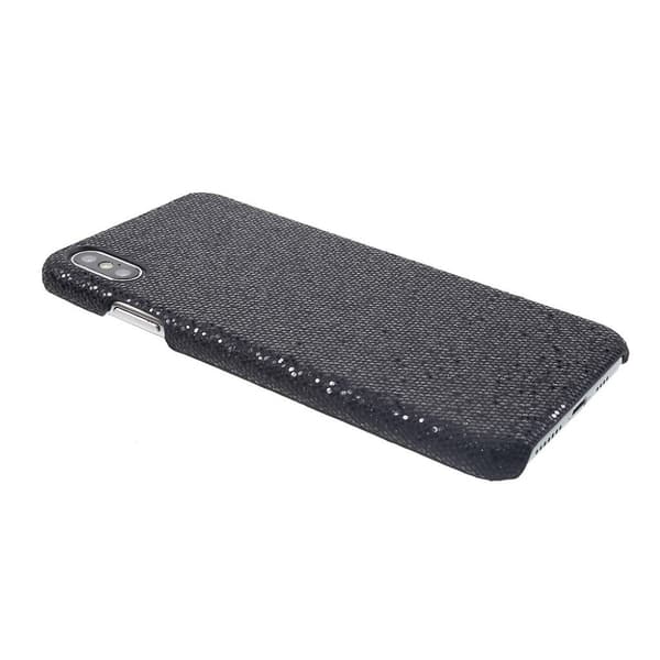 Glitter iPhone Xs Max skal - Svart Svart