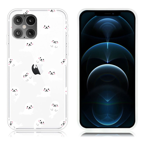 Deco iPhone 12 Pro Max cover - Hvid White