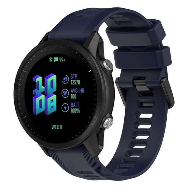 Garmin Forerunner 955 twill-tyylinen kellonhihna - Tummansininen Blue