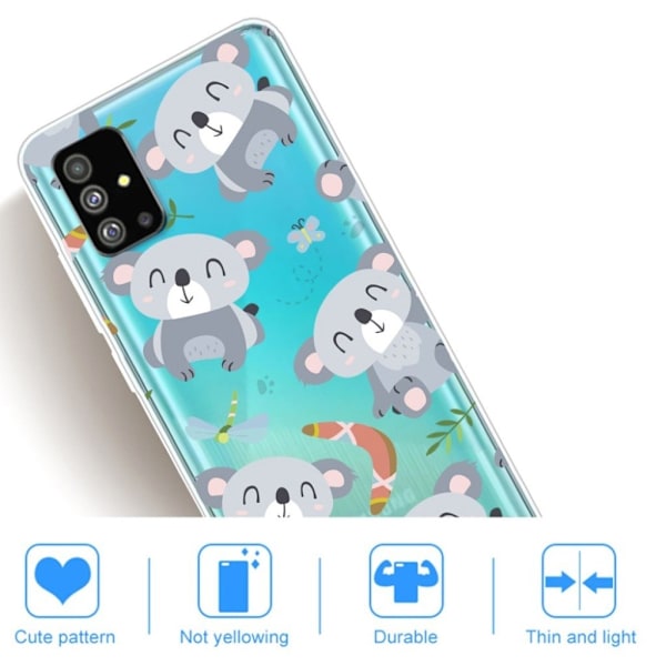 Deco Samsung Galaxy S20 Plus skal - Koala Silvergrå