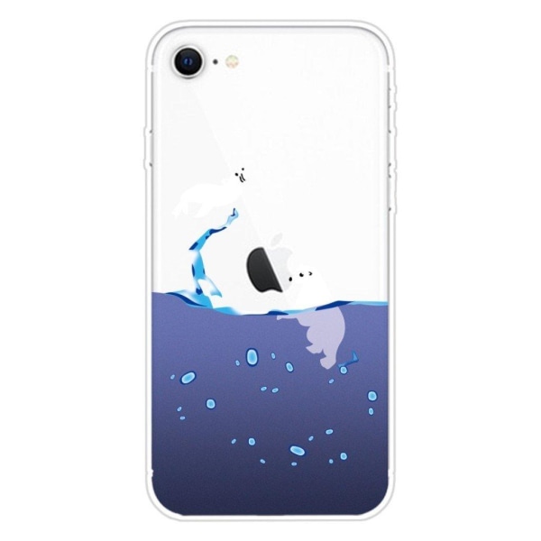 Deco iPhone SE 2020 cover - Blå Blue