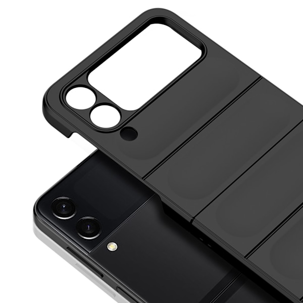 Mjukt greppformat Samsung Galaxy Z Flip4 skal - Grön Grön