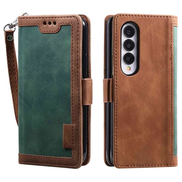 Surburbian Samsung Galaxy Z Fold4 Flip Etui - Grøn Green