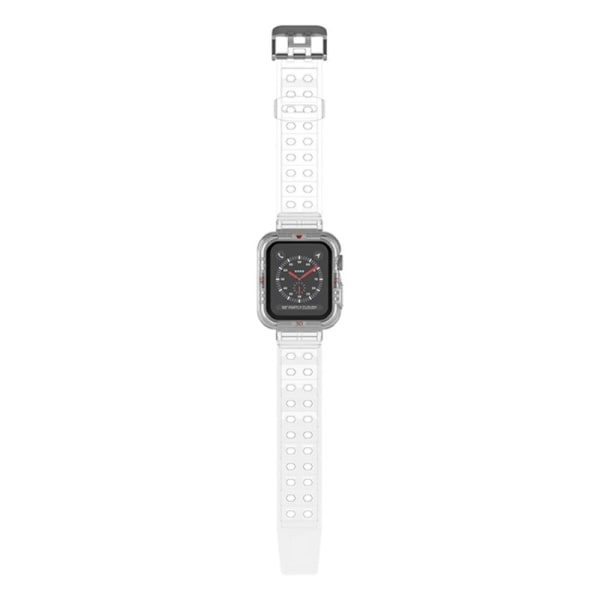 Apple Watch (41mm) beskyttelsescover med urrem - Transparent Transparent