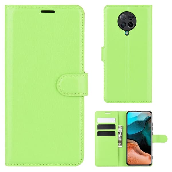 Classic Xiaomi Poco F2 Pro / Redmi K30 Pro Flip Etui - Grøn Green