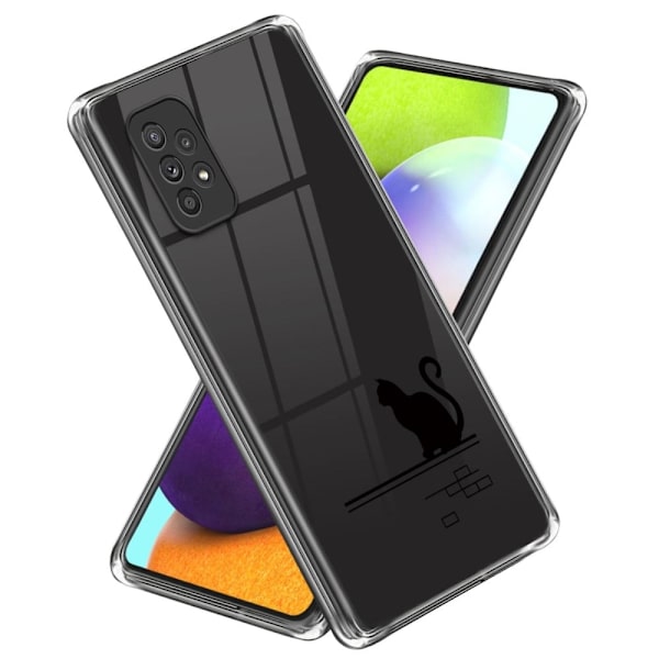 Deco Samsung Galaxy A33 5G Etui - Katt Black