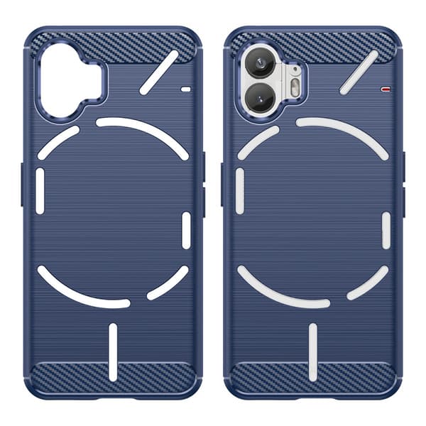 Carbon Flex Etui Nothing Phone (2) - Blå Blue