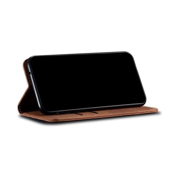 Jeans Samsung Galaxy A32 5G flip case - Ruskea Brown