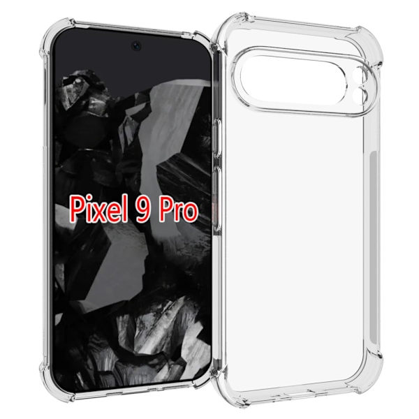 Lux-Case Airbag-deksel for Google Pixel 9 Transparent