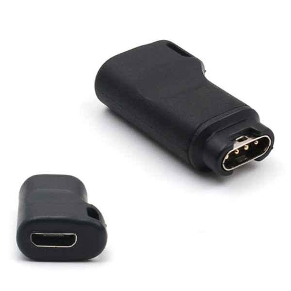 Garmin Enduro / Fenix 6 / 6X / 5 / 5X charger adapter - Micro US Svart