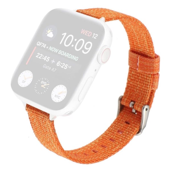 Apple Watch Series 6 / 5 44mm nylon urrem - Orange Orange